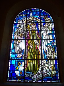 Vitrail Sainte-Bathilde Sainte-Clotilde